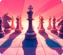 Chess board game